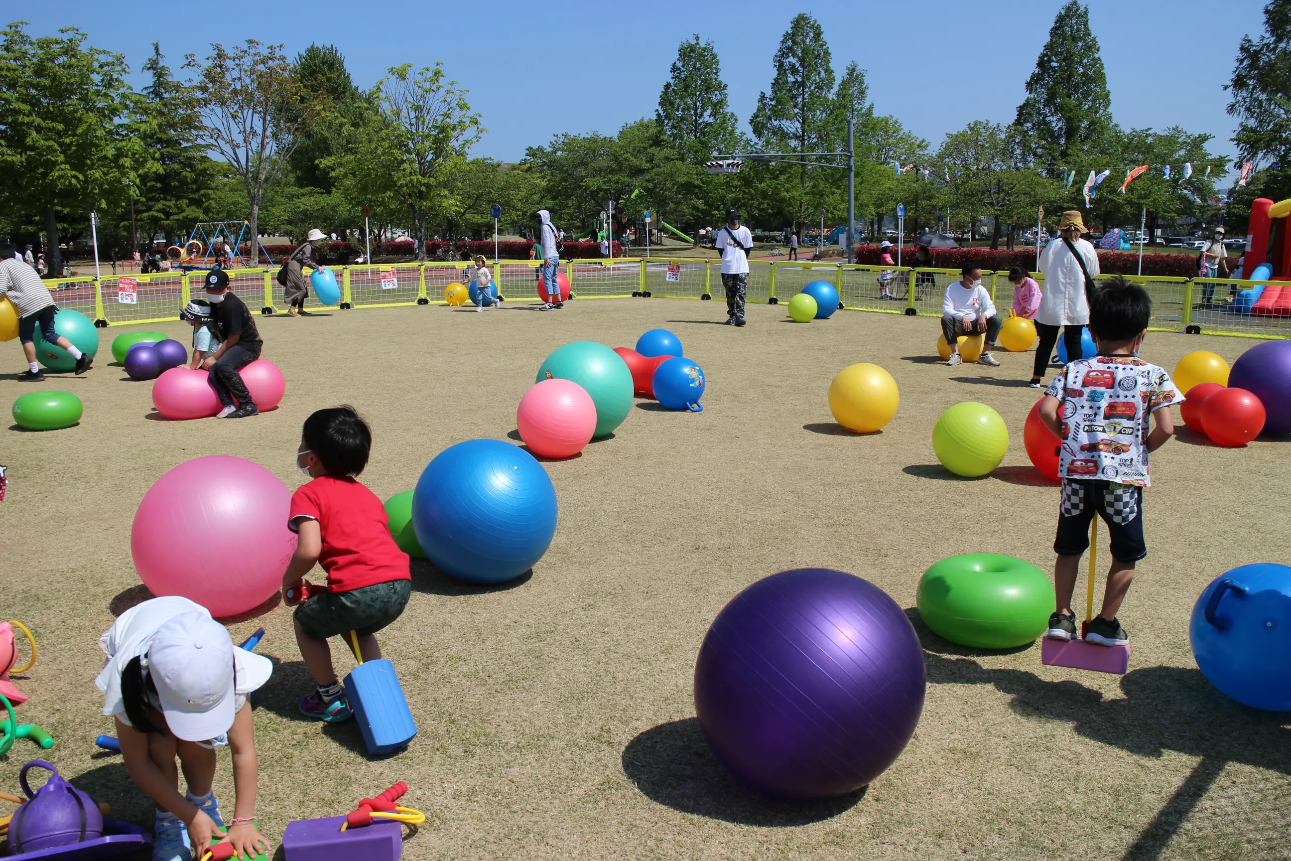 バランスボール広場