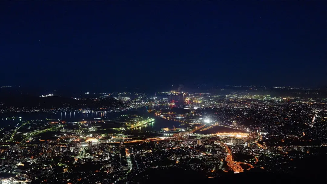 皿倉山夜景(新日本三大夜景)