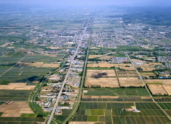 日本一長い直線道路