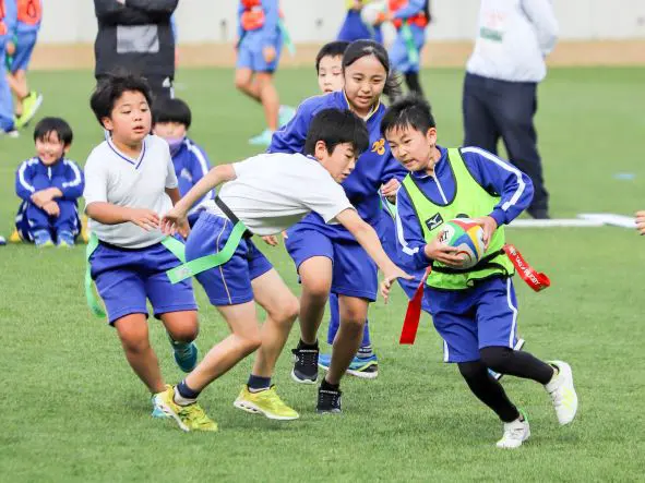 タグラグビー＠鵜住居復興スタジアム