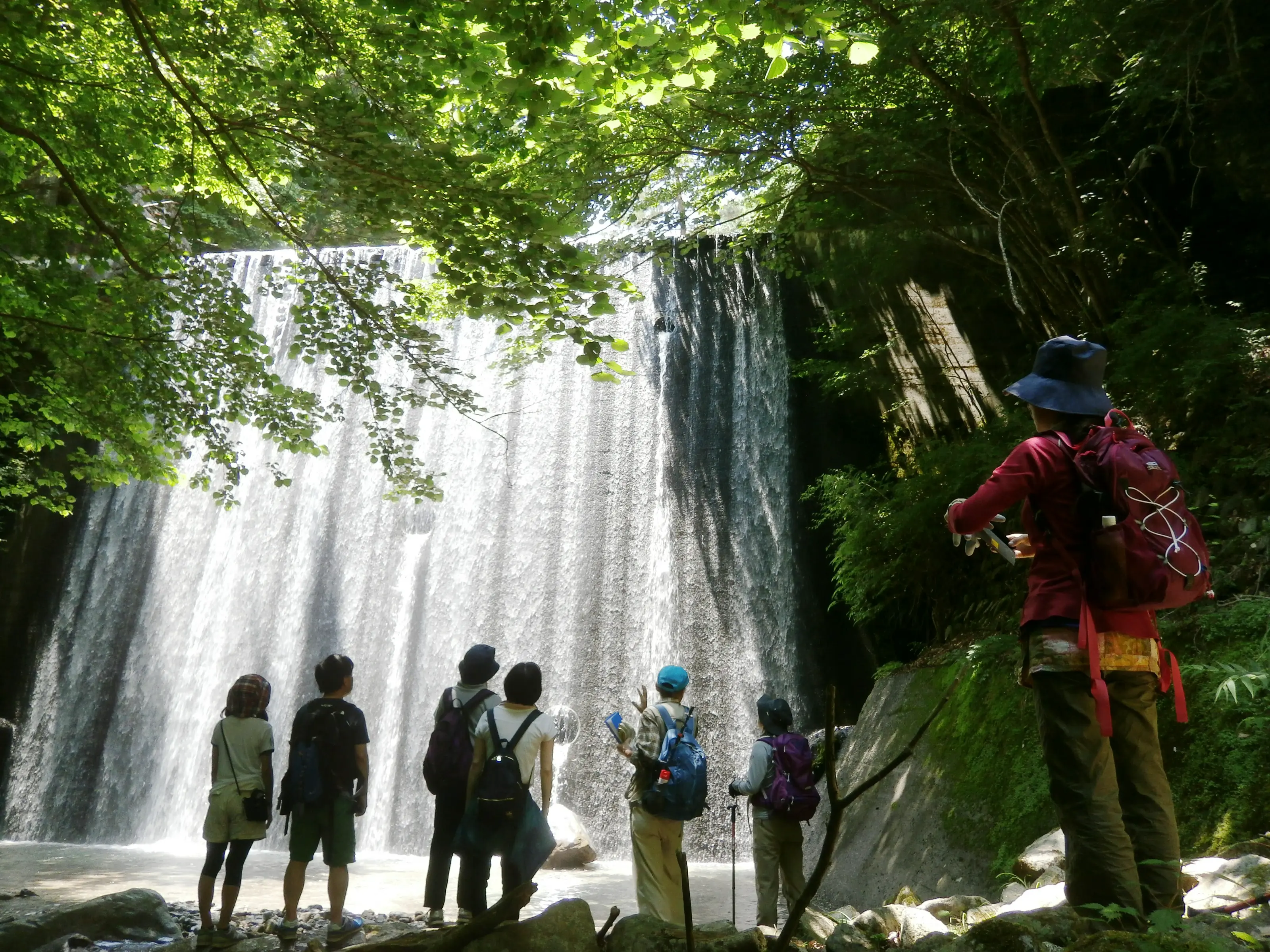 西丹沢西沢 堰堤