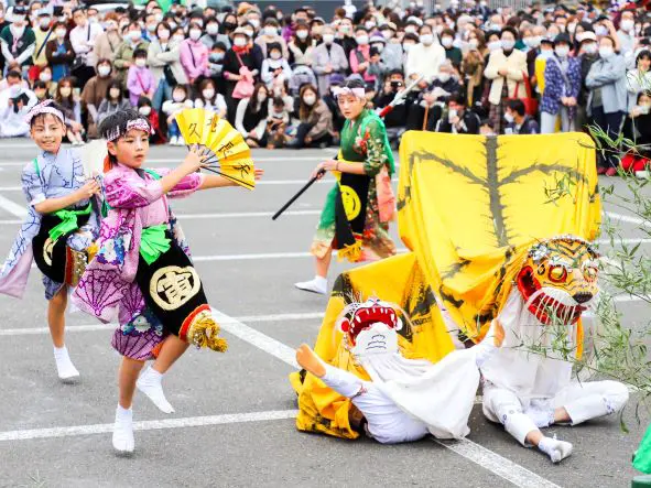 虎舞＠釜石まつり