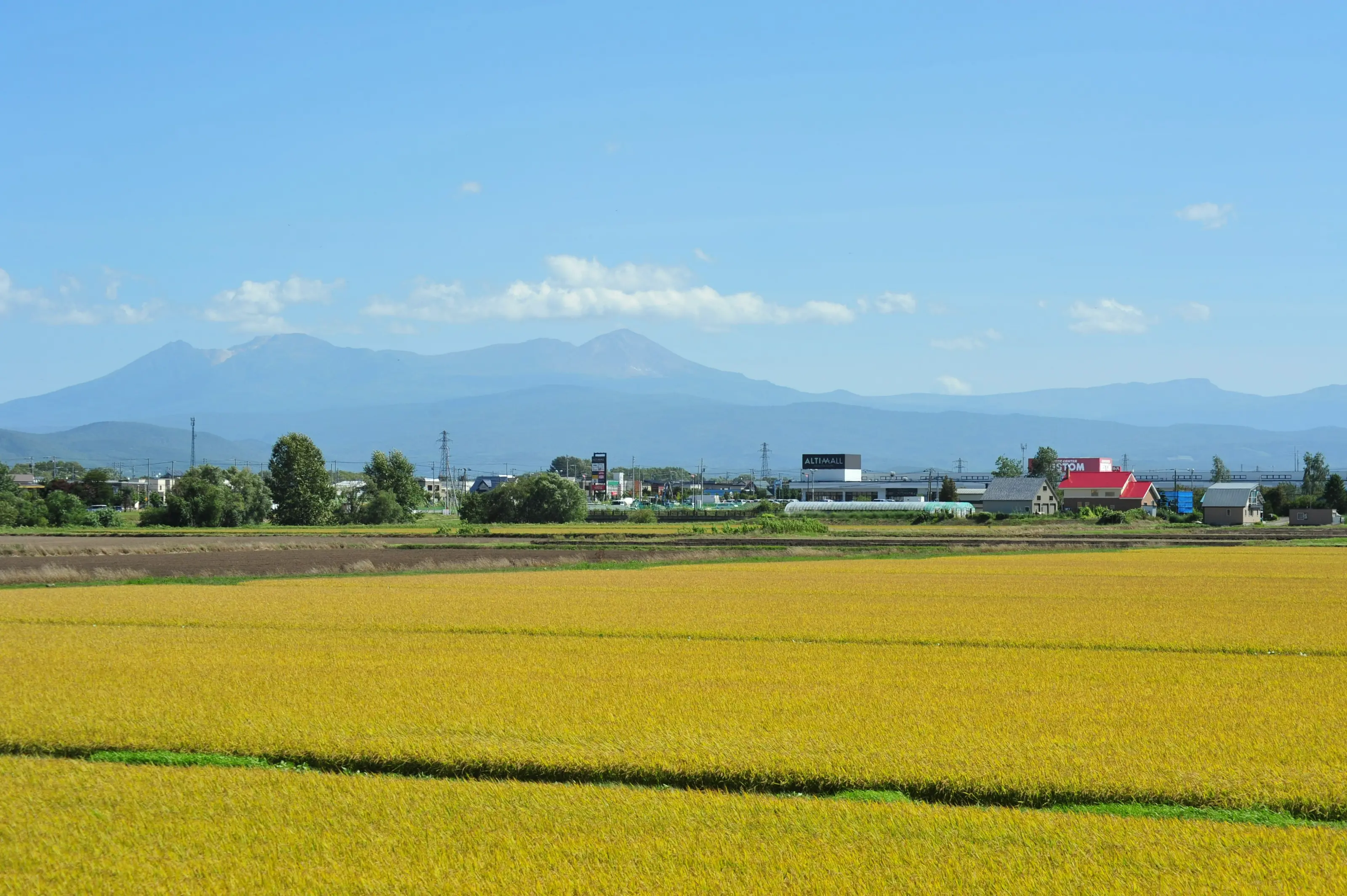 大雪山とひじり野地区