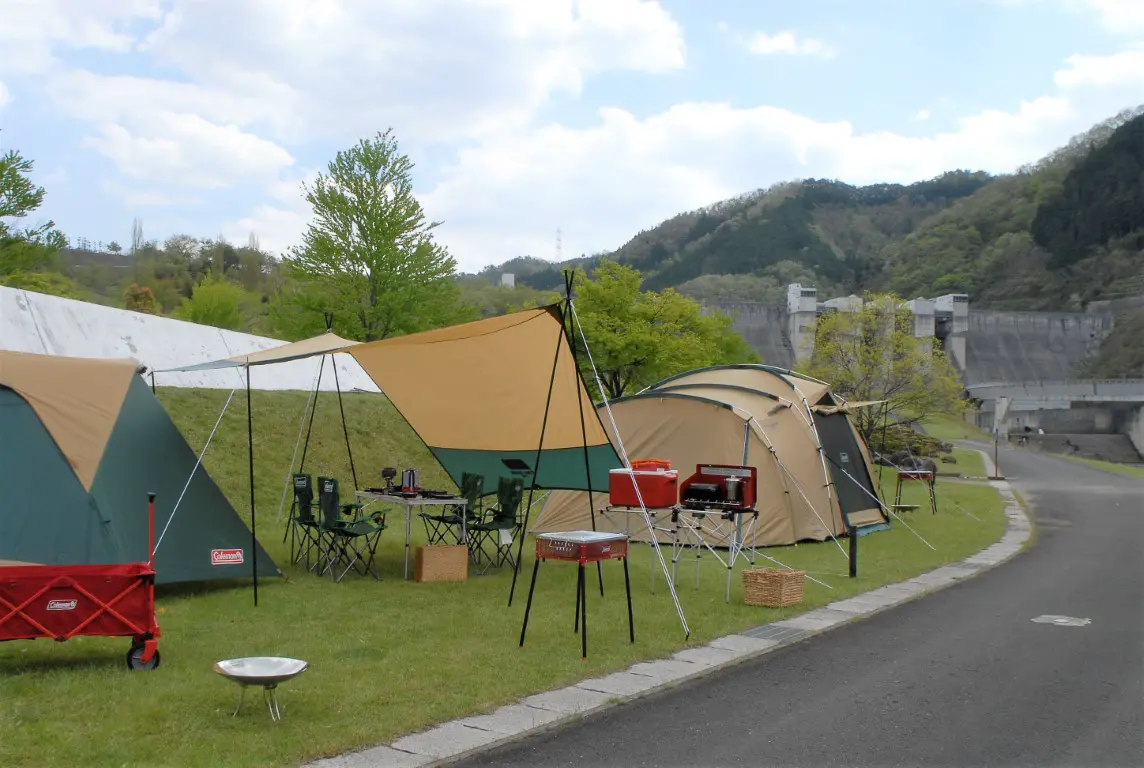 スプリングスひよし キャンプ