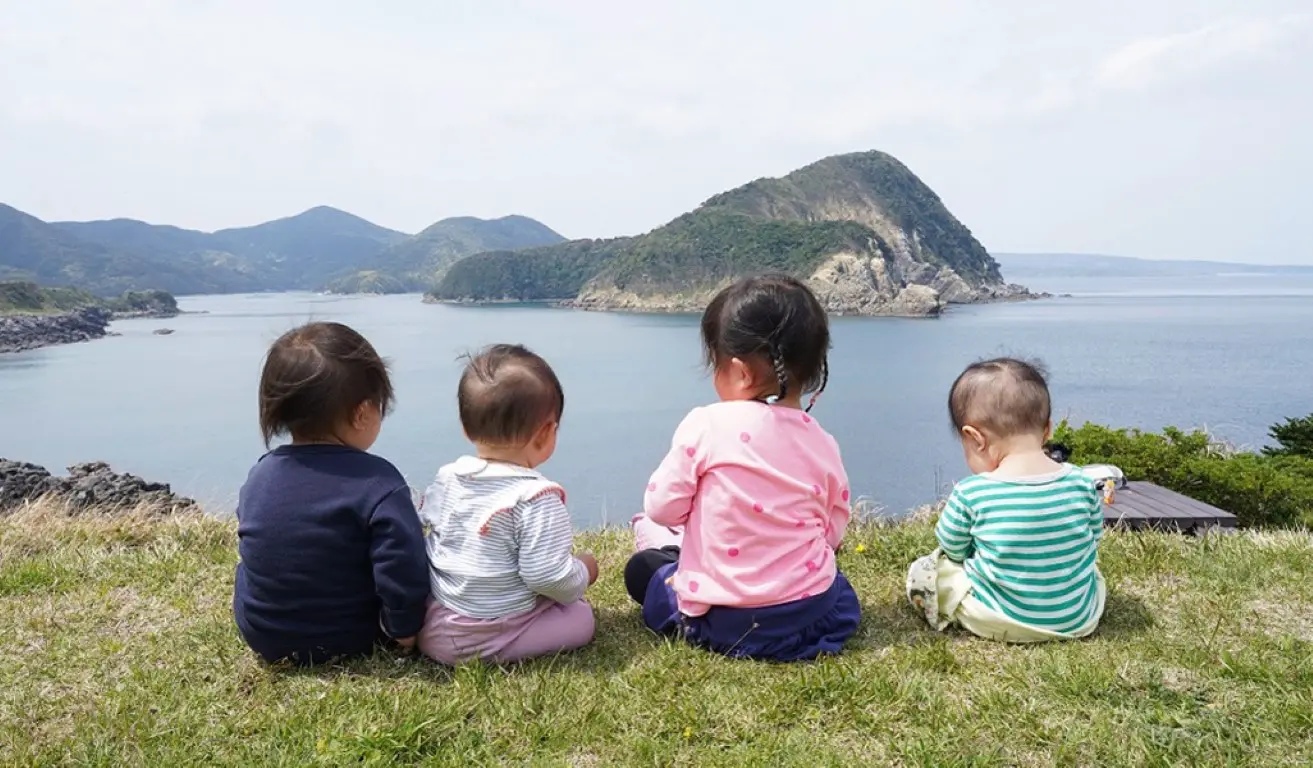 ファミリーにも人気の島