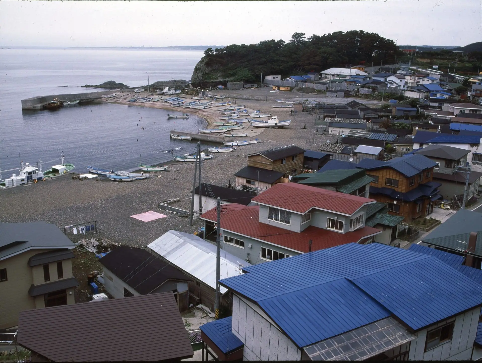 材木地区街並み