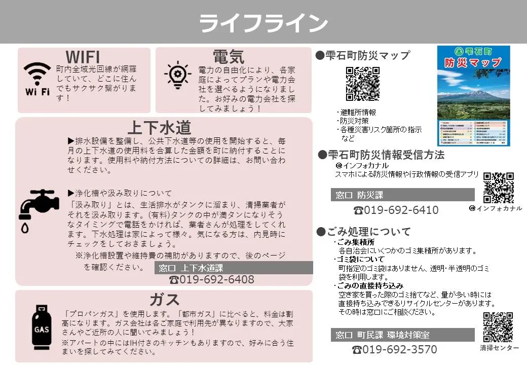 防災情報やハザードマップについて知りたいです。