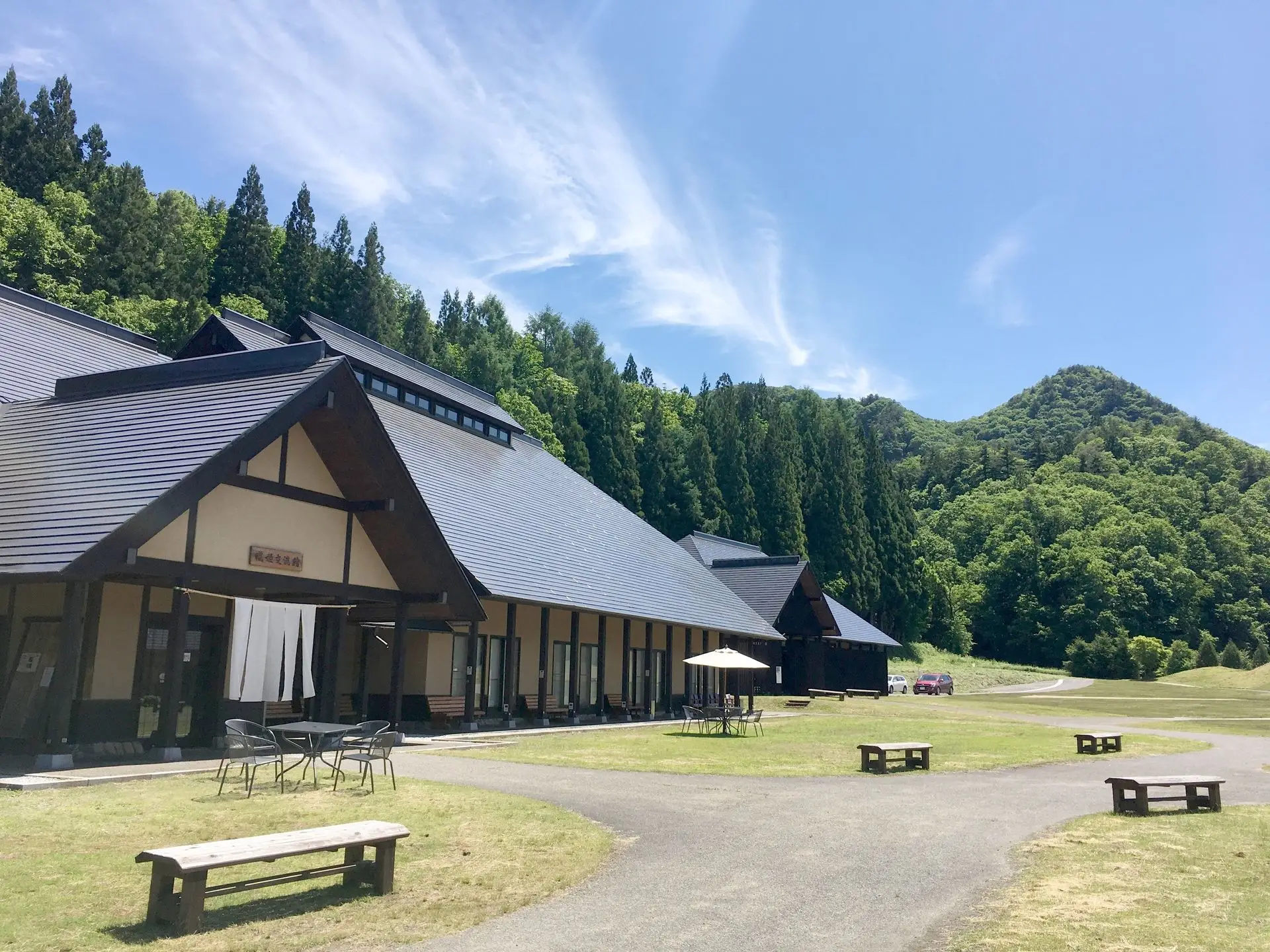 道の駅からむし織の里しょうわ