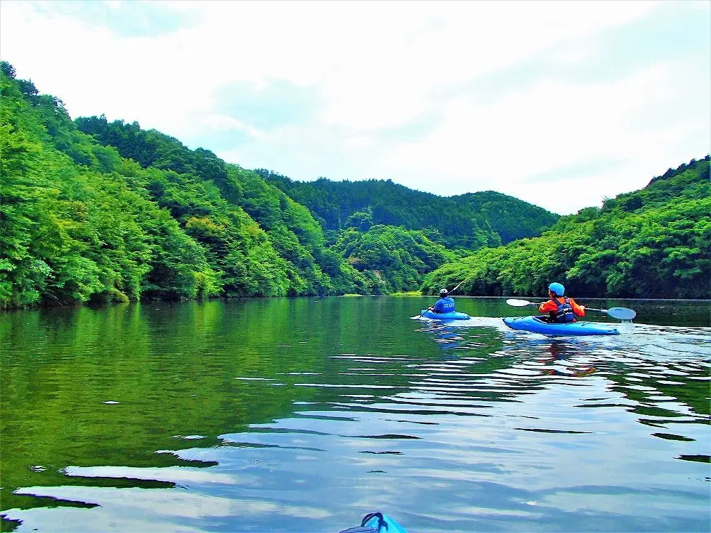 はぎビレッジ　カヌー体験