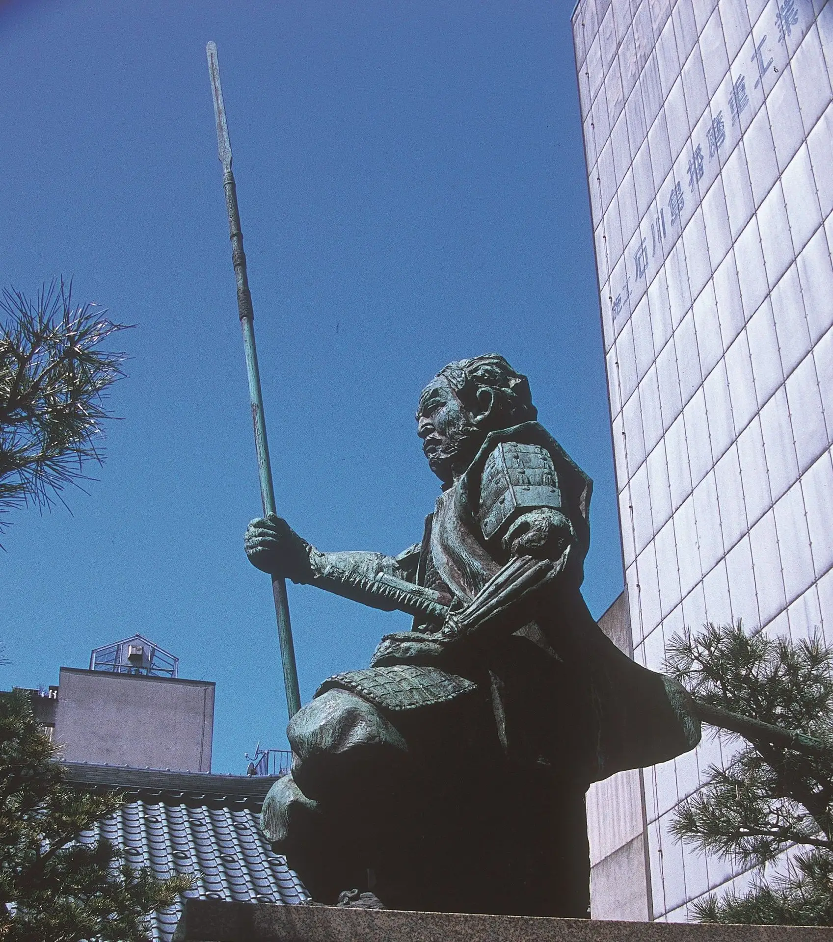 北ノ庄城址　柴田勝家像