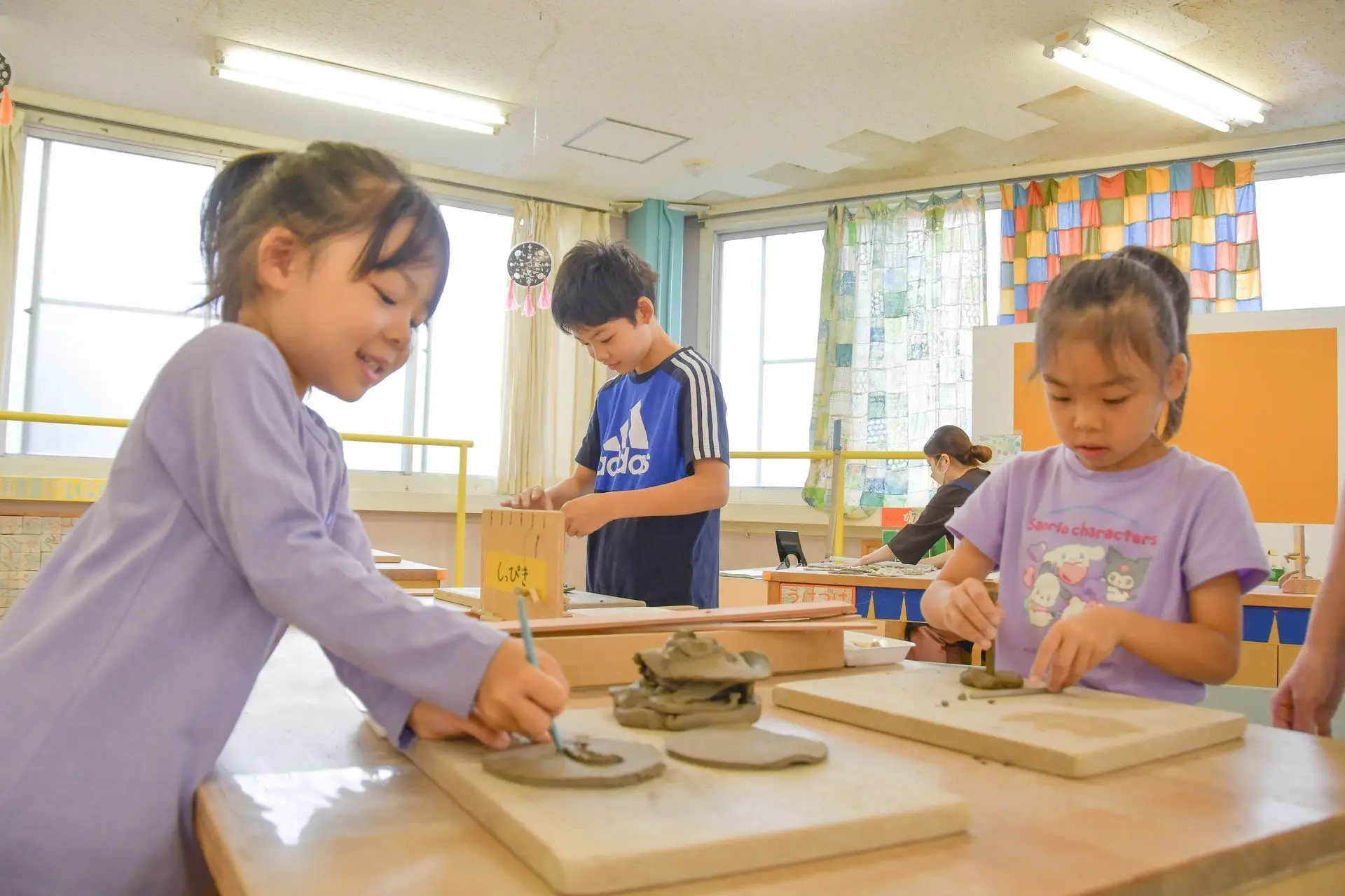 ものづくり体験ができる「ノベルティ・こども創造館」