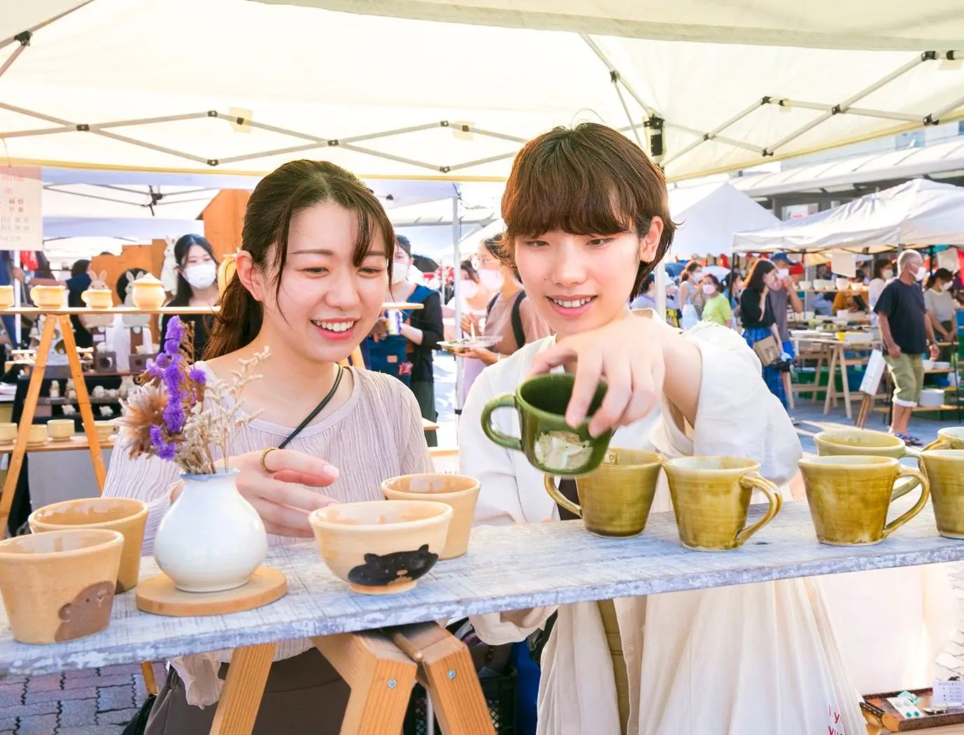 全国最大規模のやきもの市が開かれる「せともの祭」