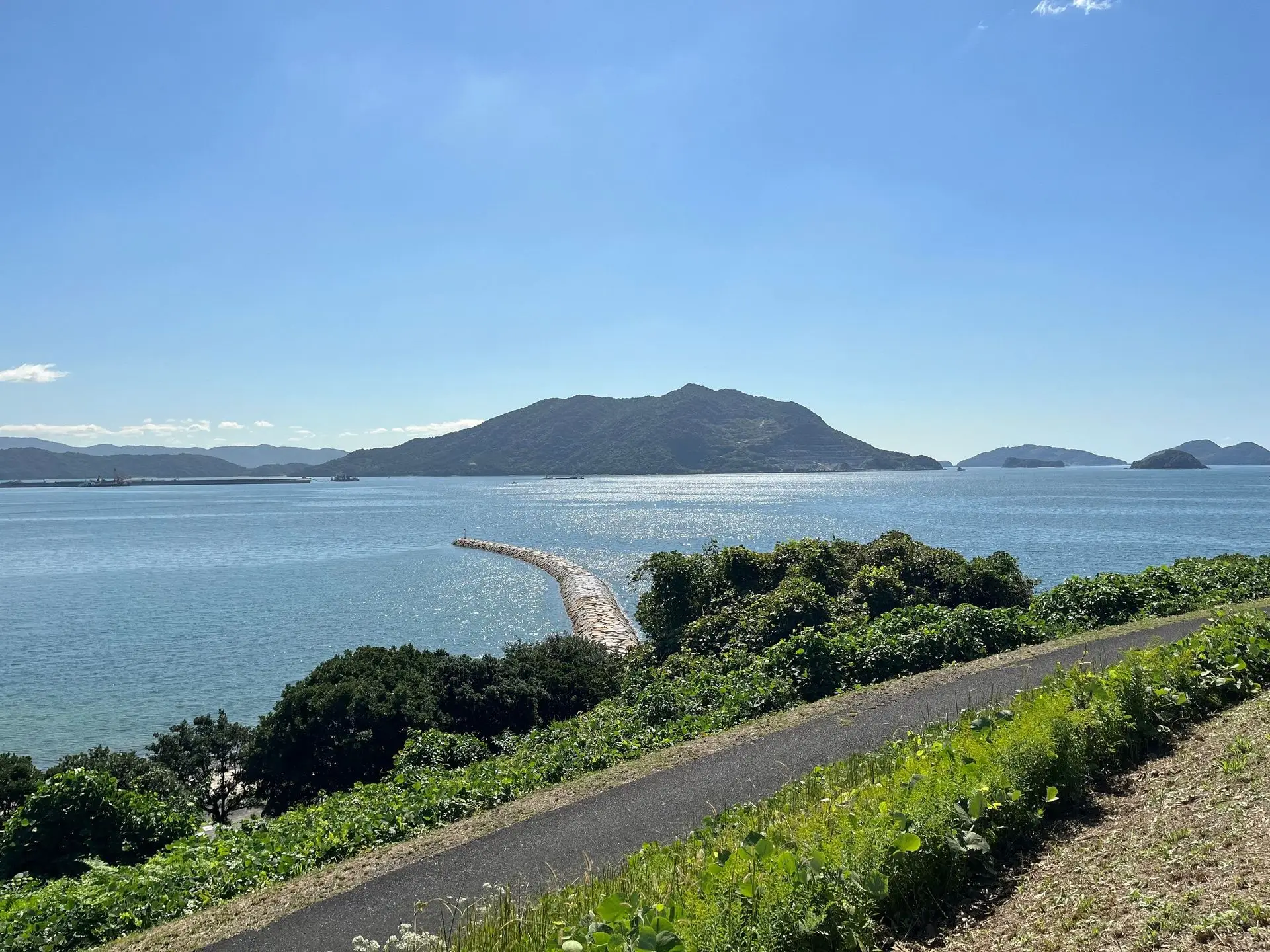 穏やかな瀬戸内海