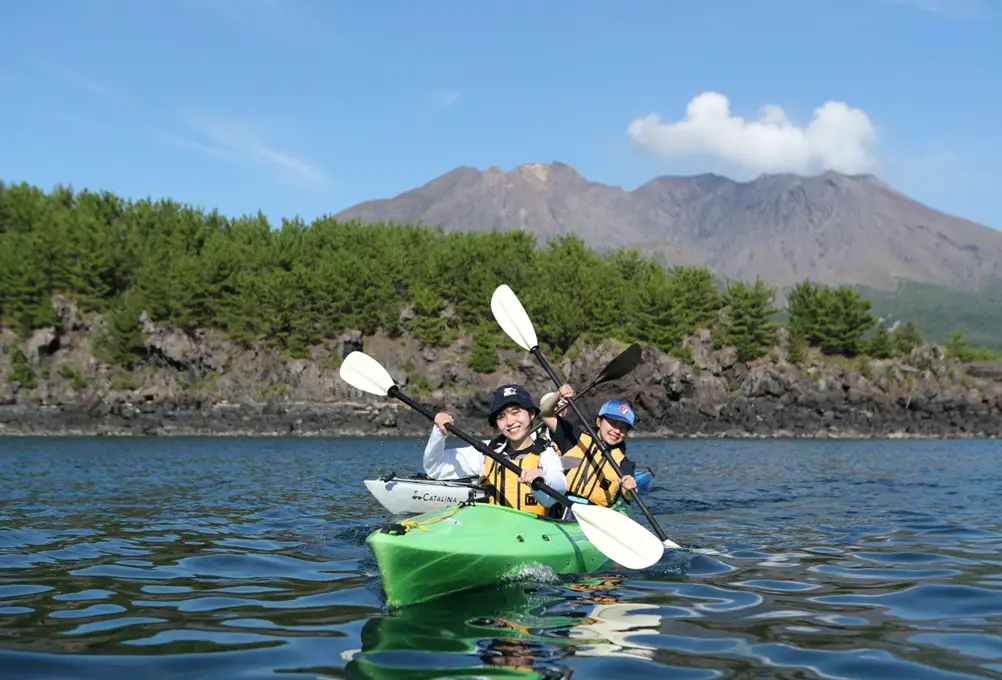 桜島カヤック Kayak at Sakurajima