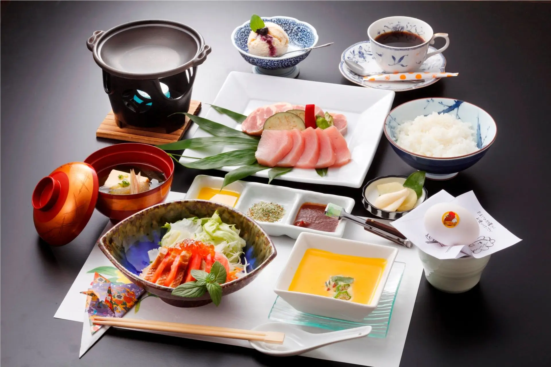 親子ステーキごはん