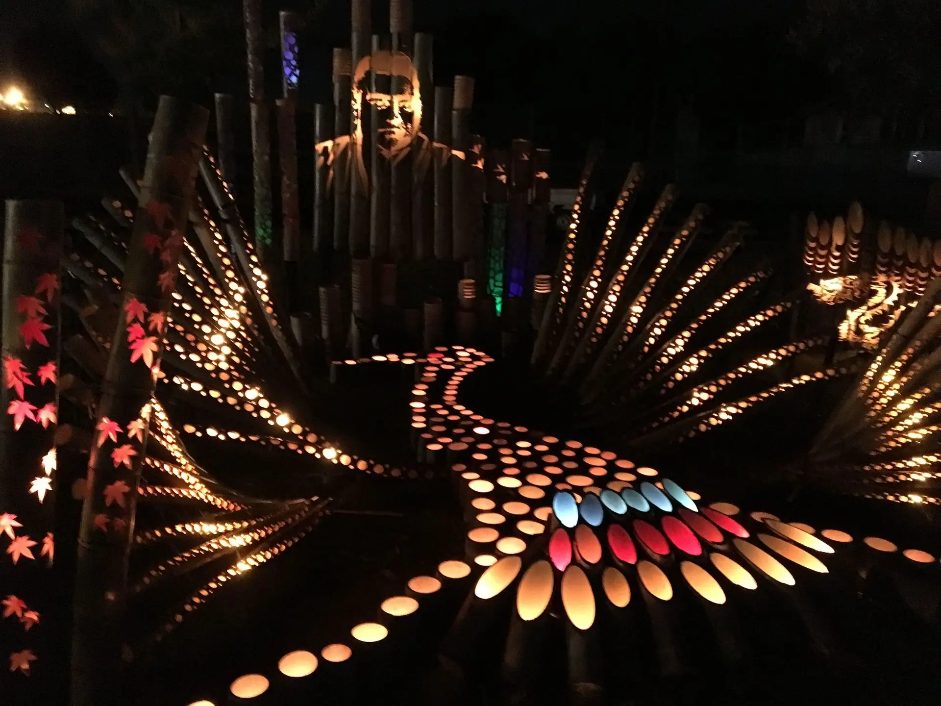 竹灯籠祭り いずみマチ・テラス